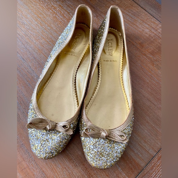 J. Crew Glitter Ballet Flats - Picture 11 of 11